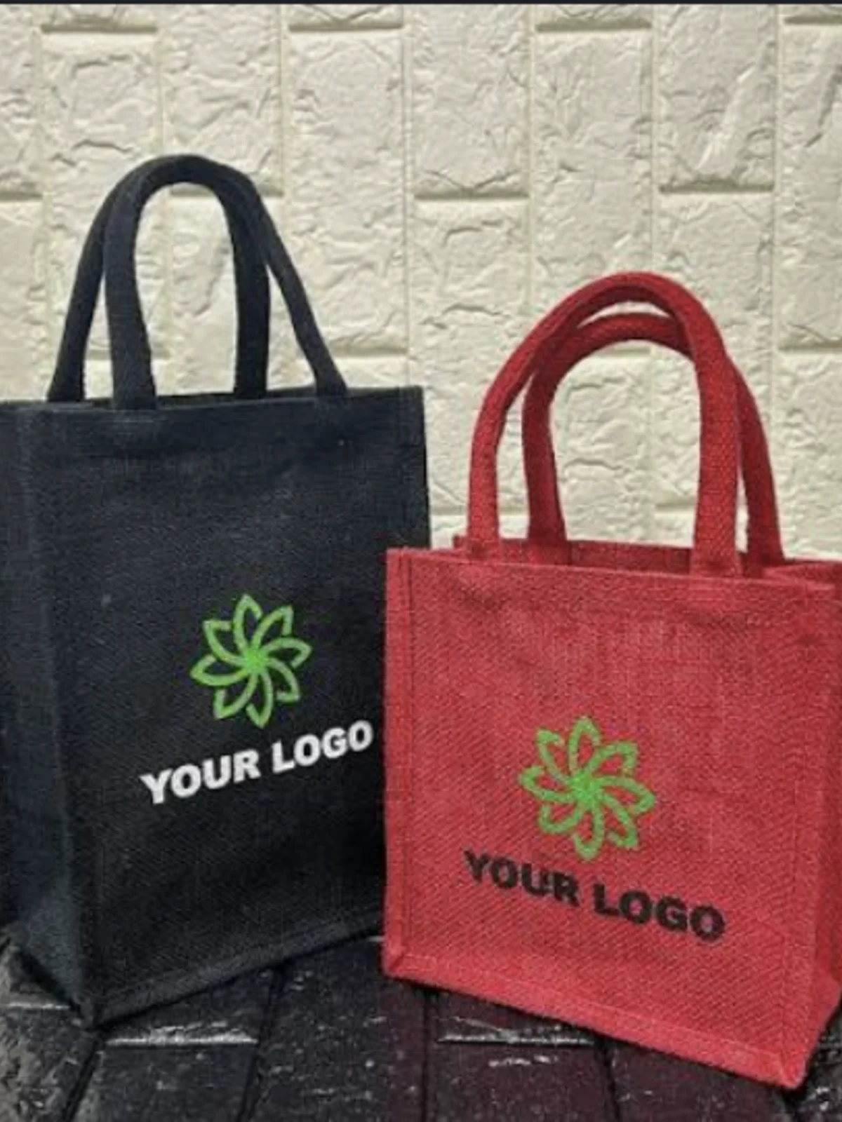 Coloured Logo Promo Bag
