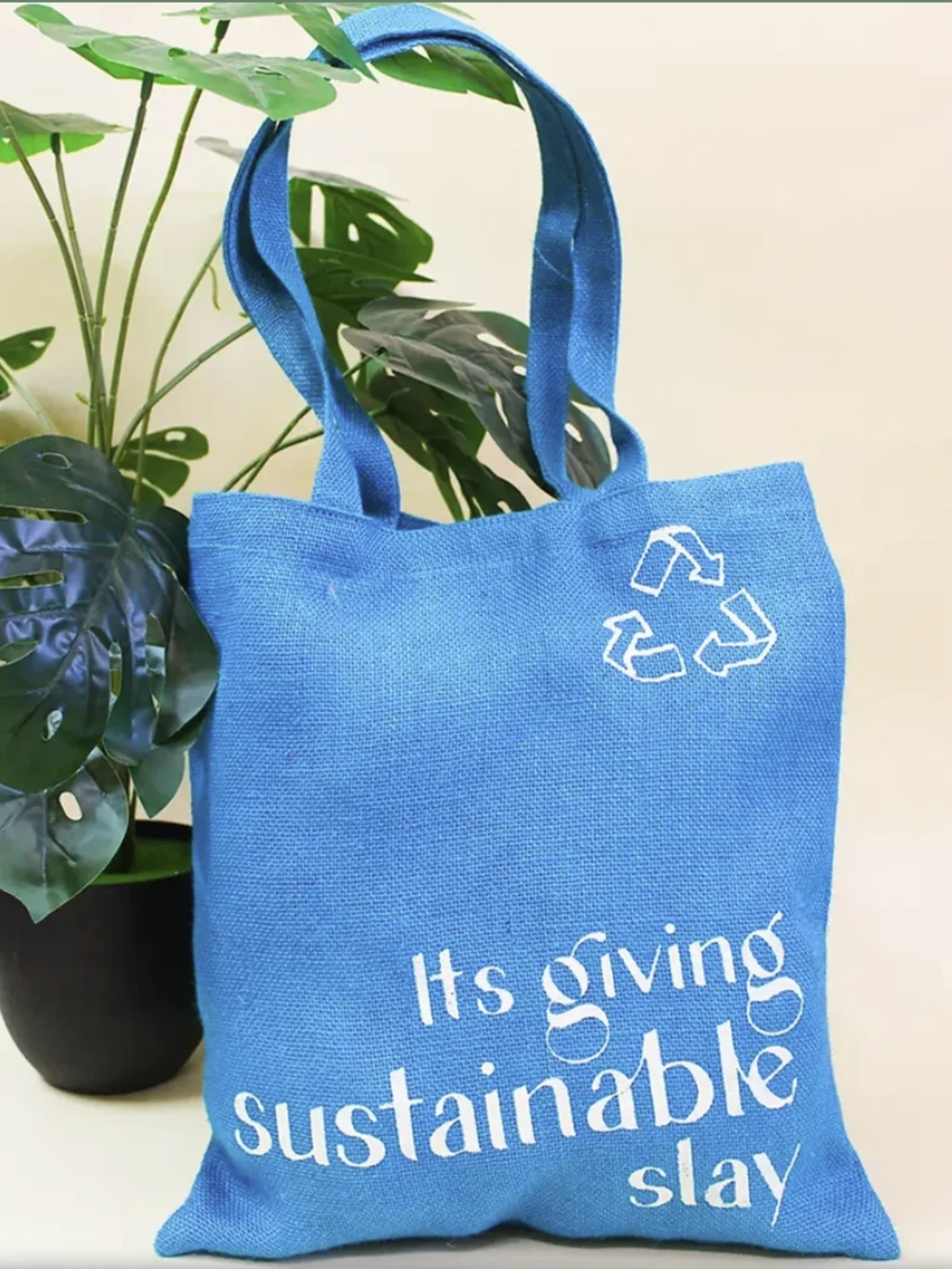 Sustainable Slay Jute Tote